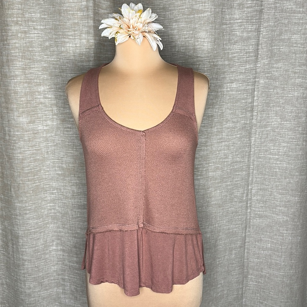 Buckle’s White Crow Mauve Tank szXS